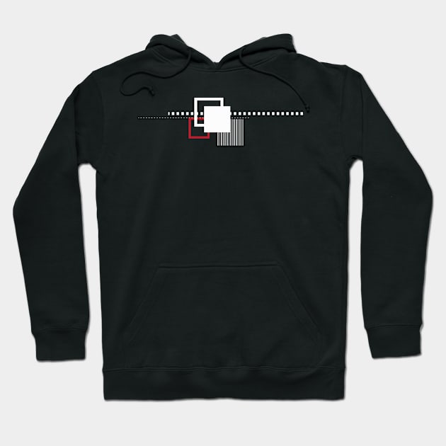 Minimal geometric art Hoodie by TKDoodle